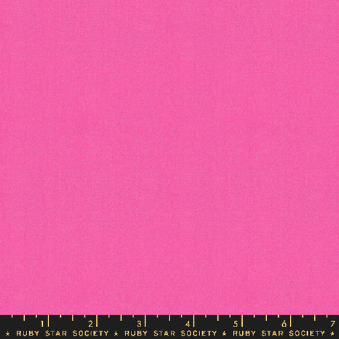 Warp & Weft Hue in Vibrant Pink - Ruby Star Society Sold by the Half Yard